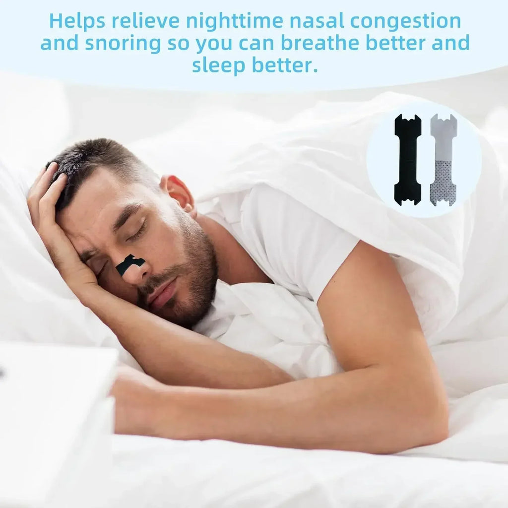 BreathX ADHESIVE Nasal Strips – Anti-Snoring & Performance Breathing